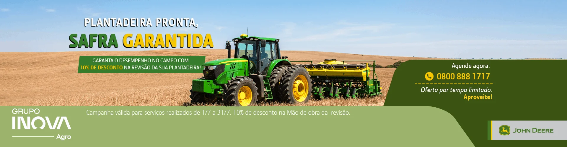 Revisão plantadeira